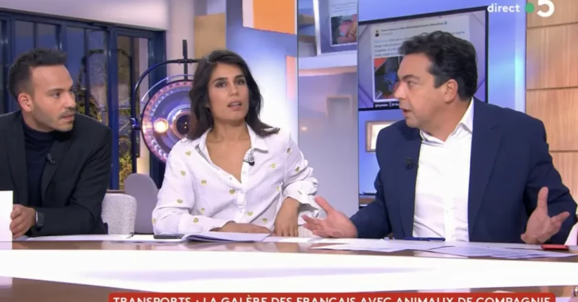 « C à vous » : Tension entre Patrick Cohen et Mohamed Bouhafsi en direct