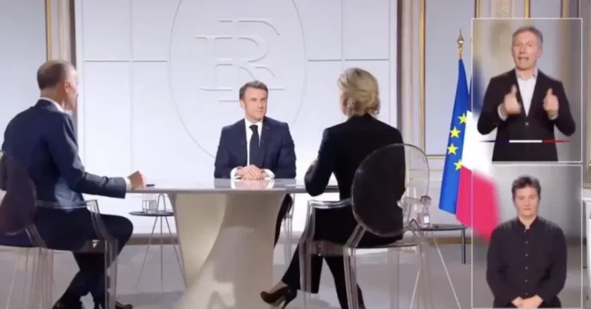 Emmanuel Macron vs Anne-Sophie Lapix : échange électrique entre les deux personnalités au JT