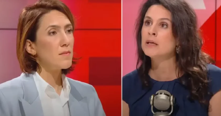 « Vous avez bien fermé la porte ? » : Apolline de Malherbe clashe en direct Valérie Hayer