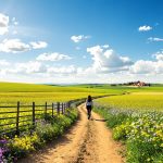 Paysage Ferme Romance