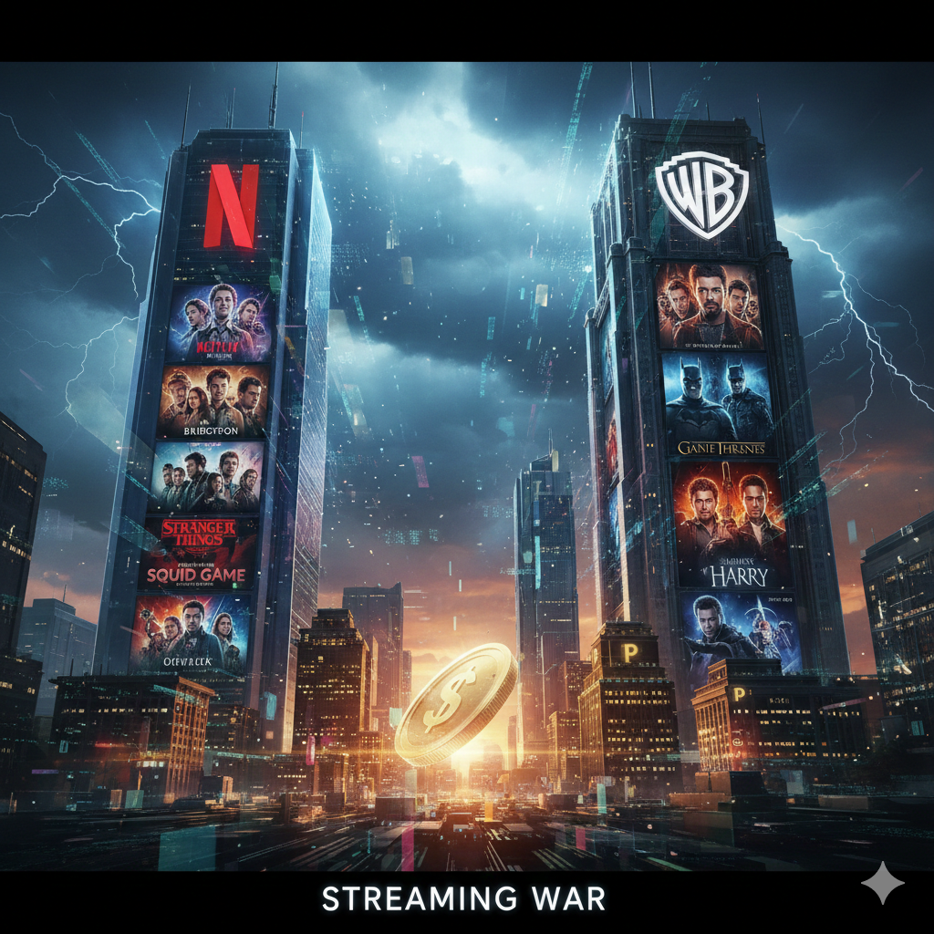 Séisme à Hollywood : Netflix sort l’artillerie lourde pour racheter Warner Bros !