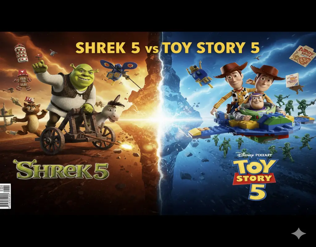 Shrek 5 vs Toy Story 5 : La guerre des suites est déclarée pour l’été 2026 !