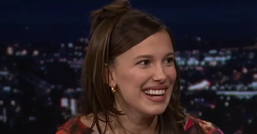 Millie Bobby Brown moquée sur le plateau pour ses plats britanniques à 11 ans